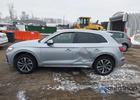 2021 Audi Q5 Premium Plus 45 Tfsi Quattro S Tronic z USA, uszkodzony, nr VIN WA1BAAFY2M2025916